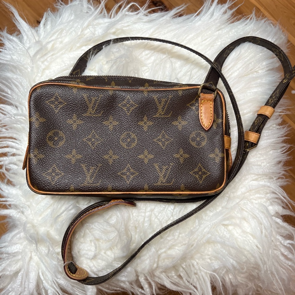 🤎Louis Vuitton🤎 Authenticated Monogram Marly Bandouliere Shoulder Cross …